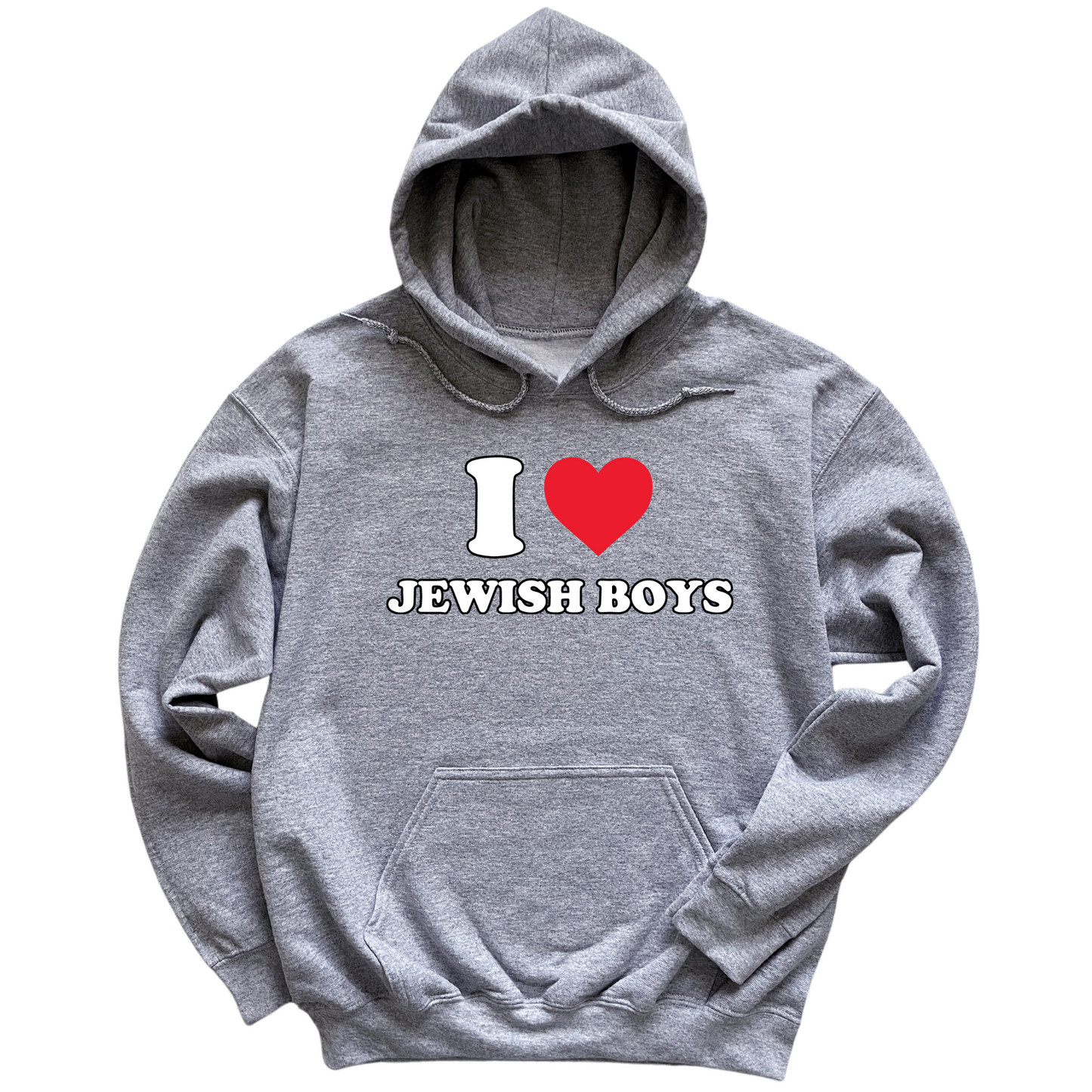 I Love Jewish Boys Hoodie