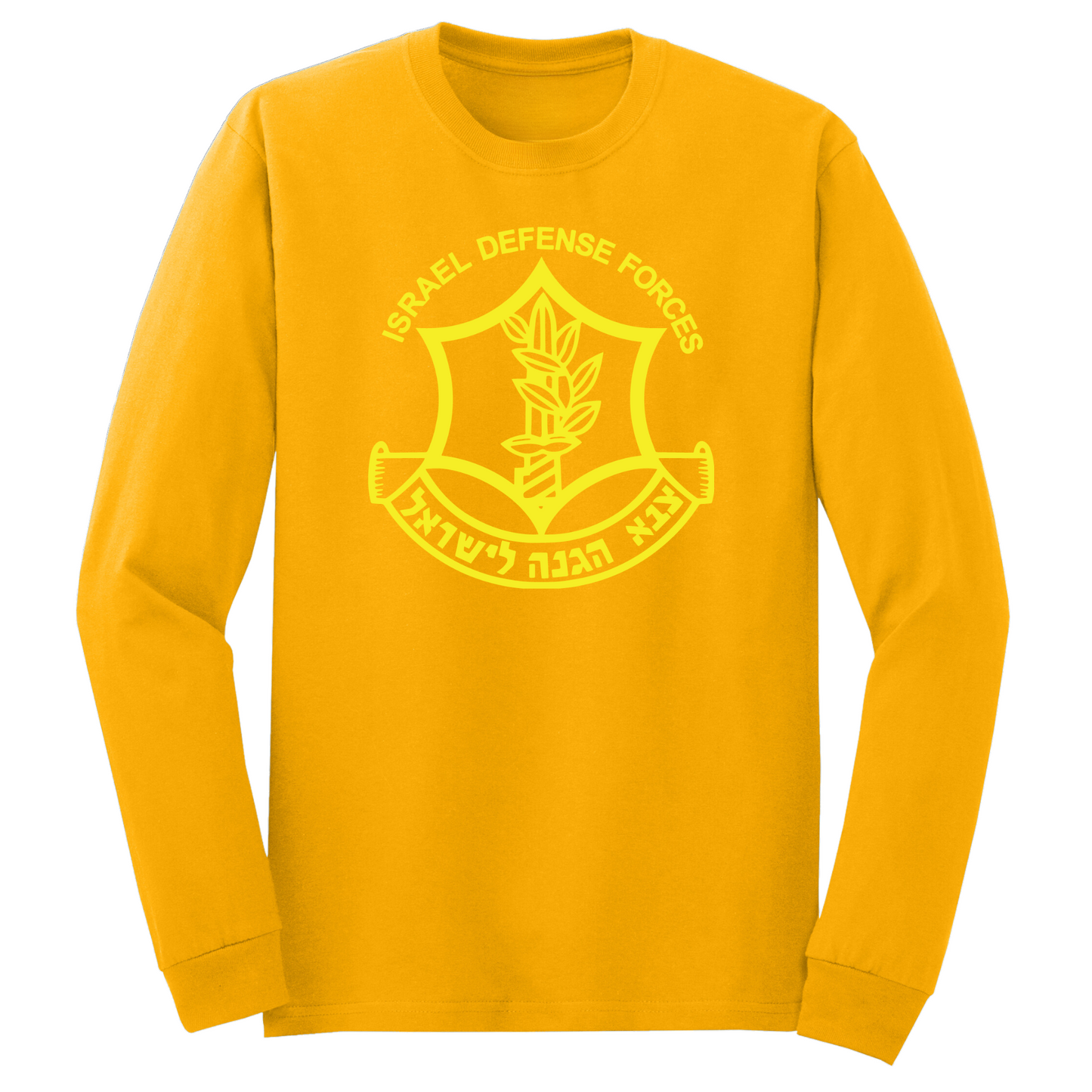 Israeli Defense Forces Long Sleeve Tshirt