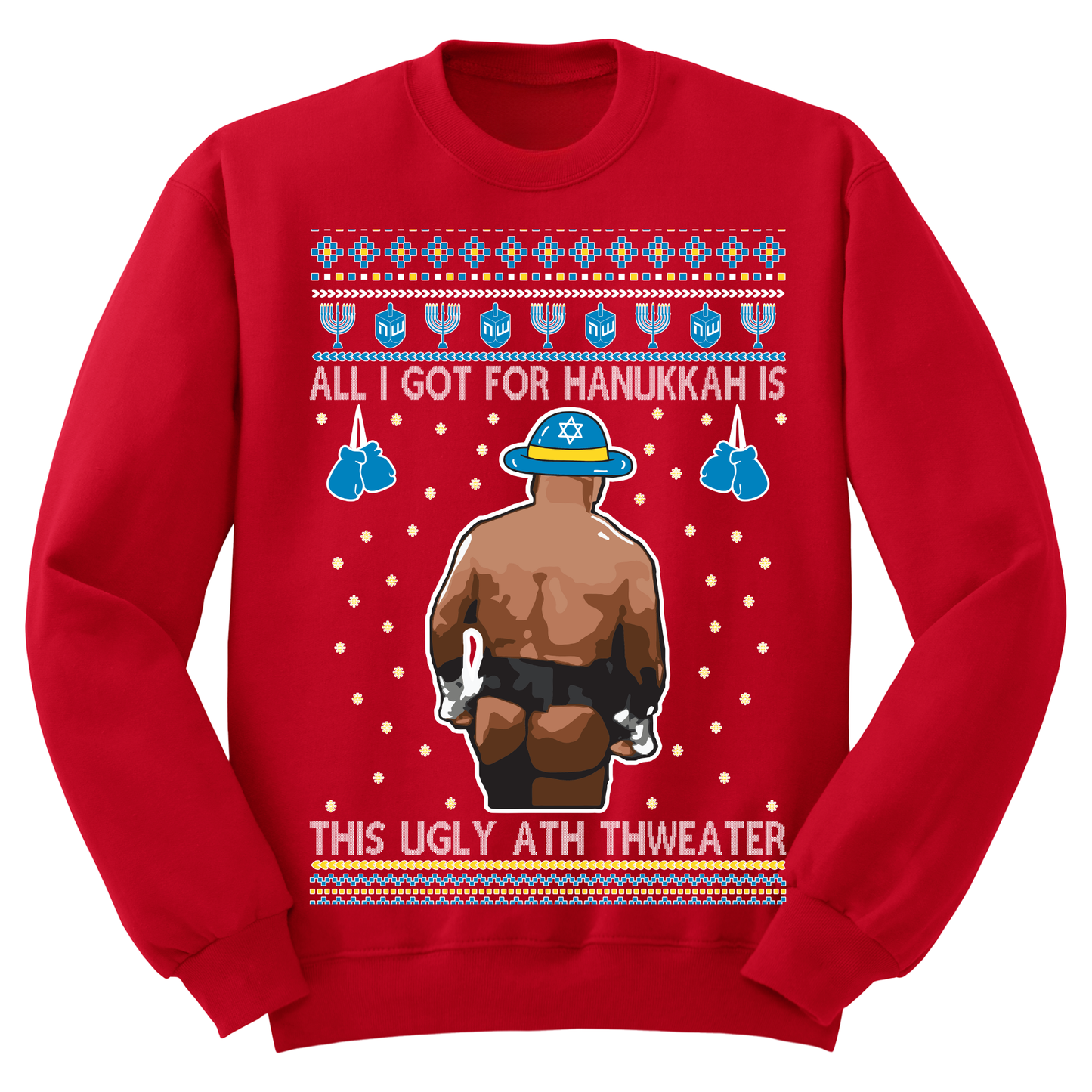 Ugly Hanukkah Sweatshirt Ugly Ass Sweater