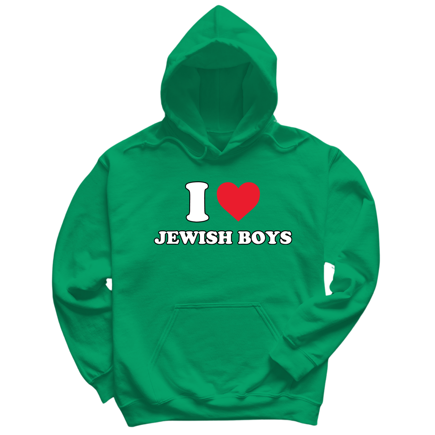 I Love Jewish Boys Hoodie