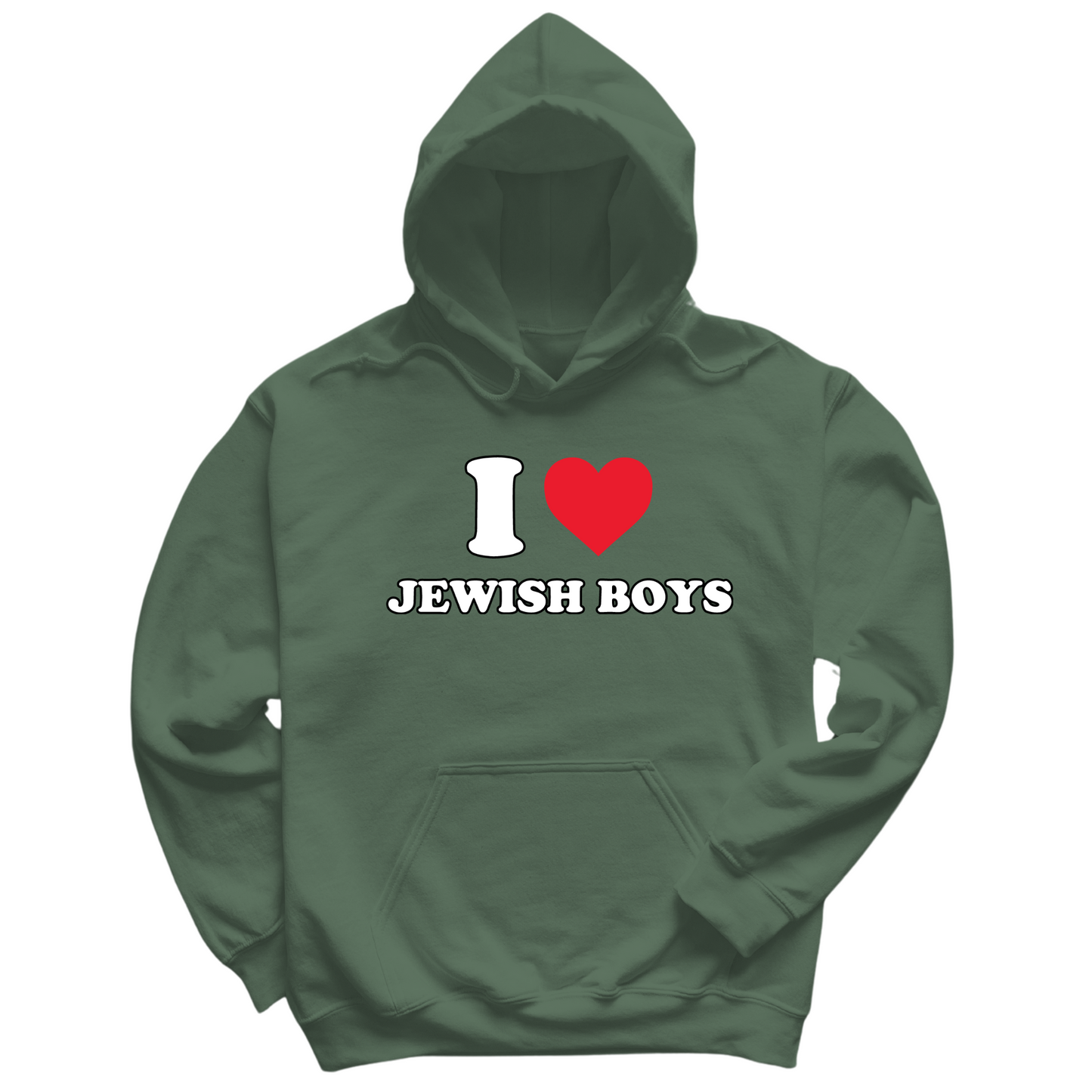 I Love Jewish Boys Hoodie
