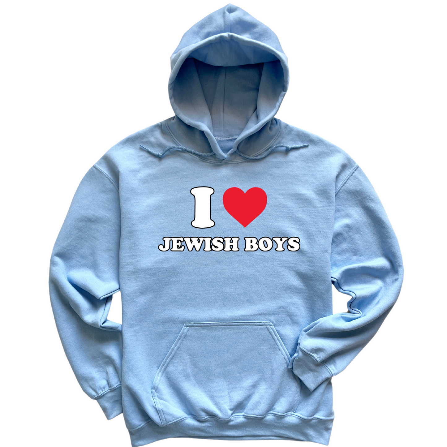 I Love Jewish Boys Hoodie