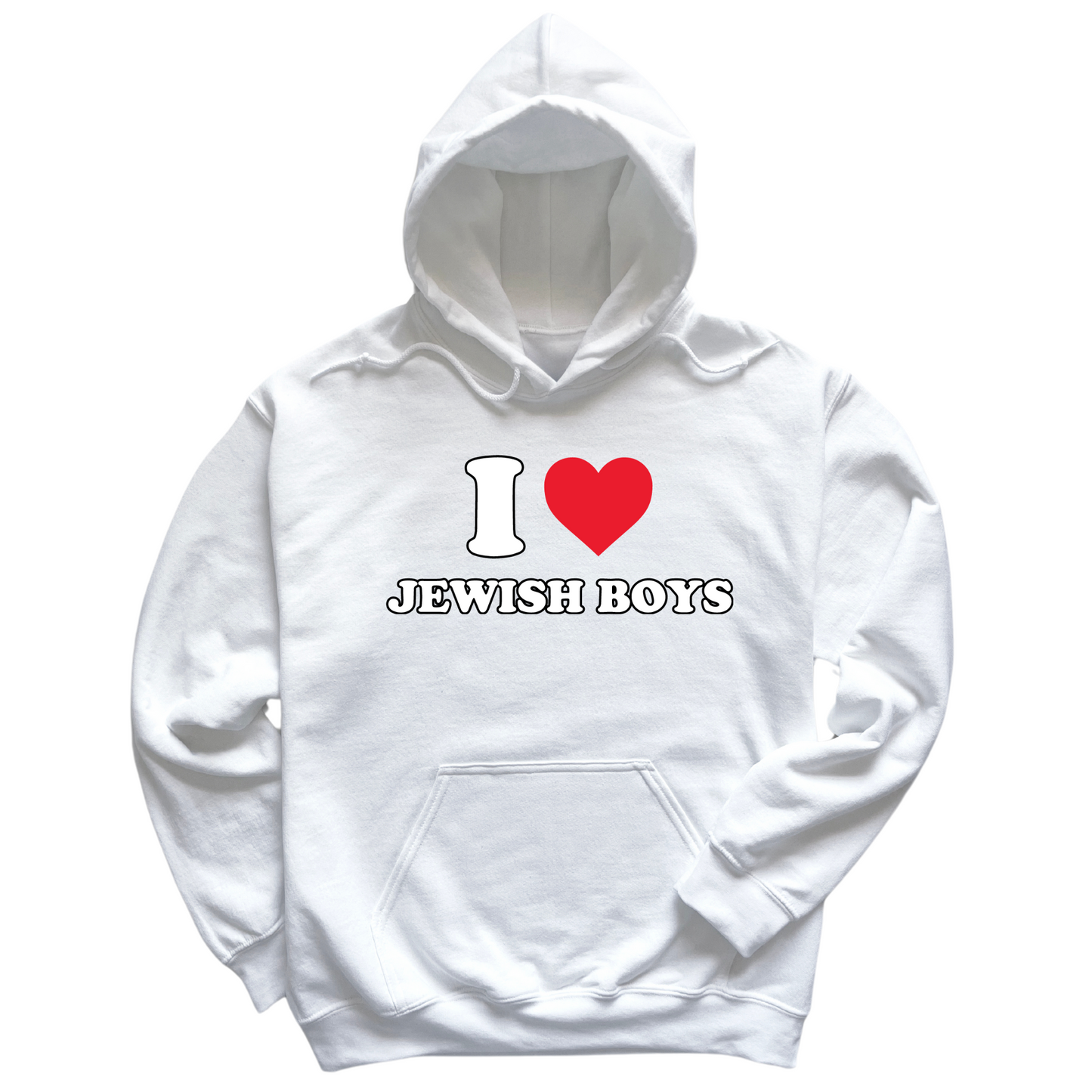 I Love Jewish Boys Hoodie