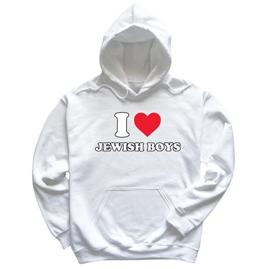 I Love Jewish Boys Hoodie