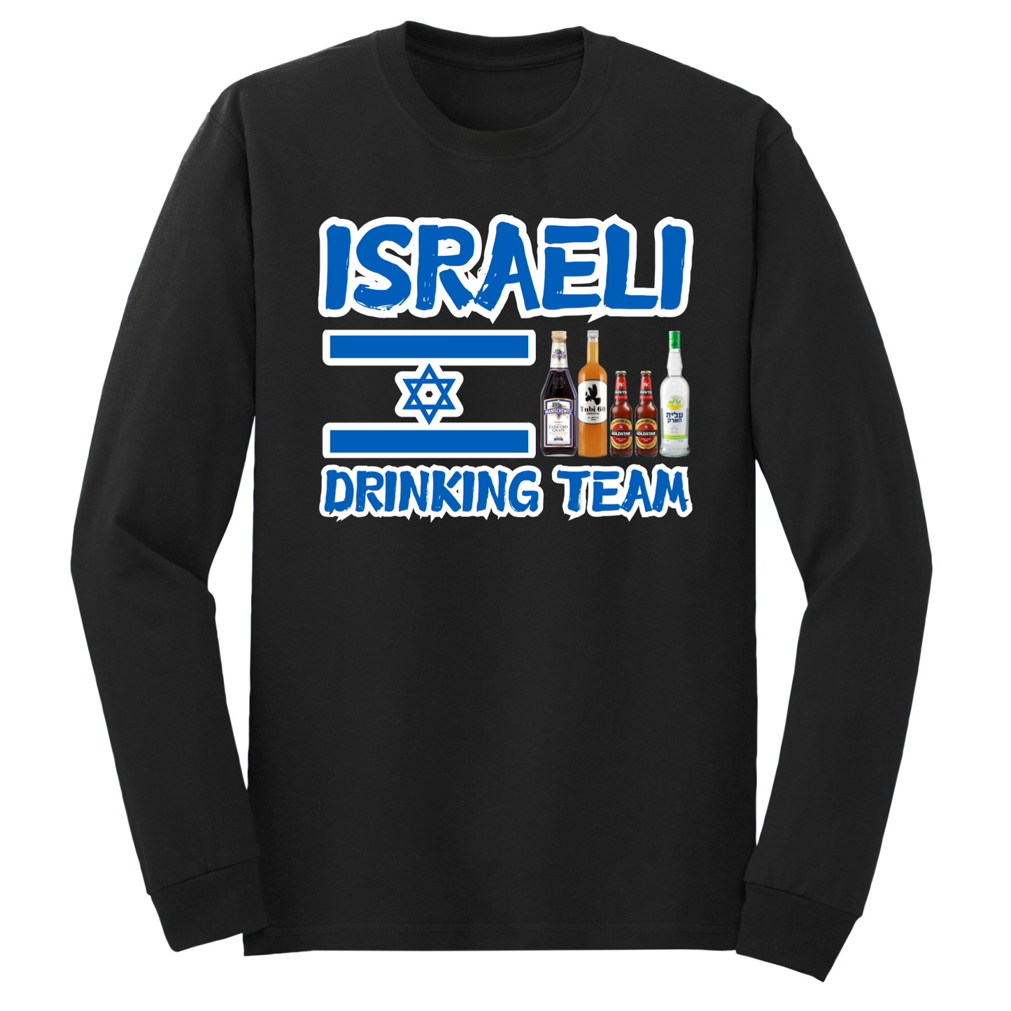 Israeli Drinking Team Long Sleeve Tshirt