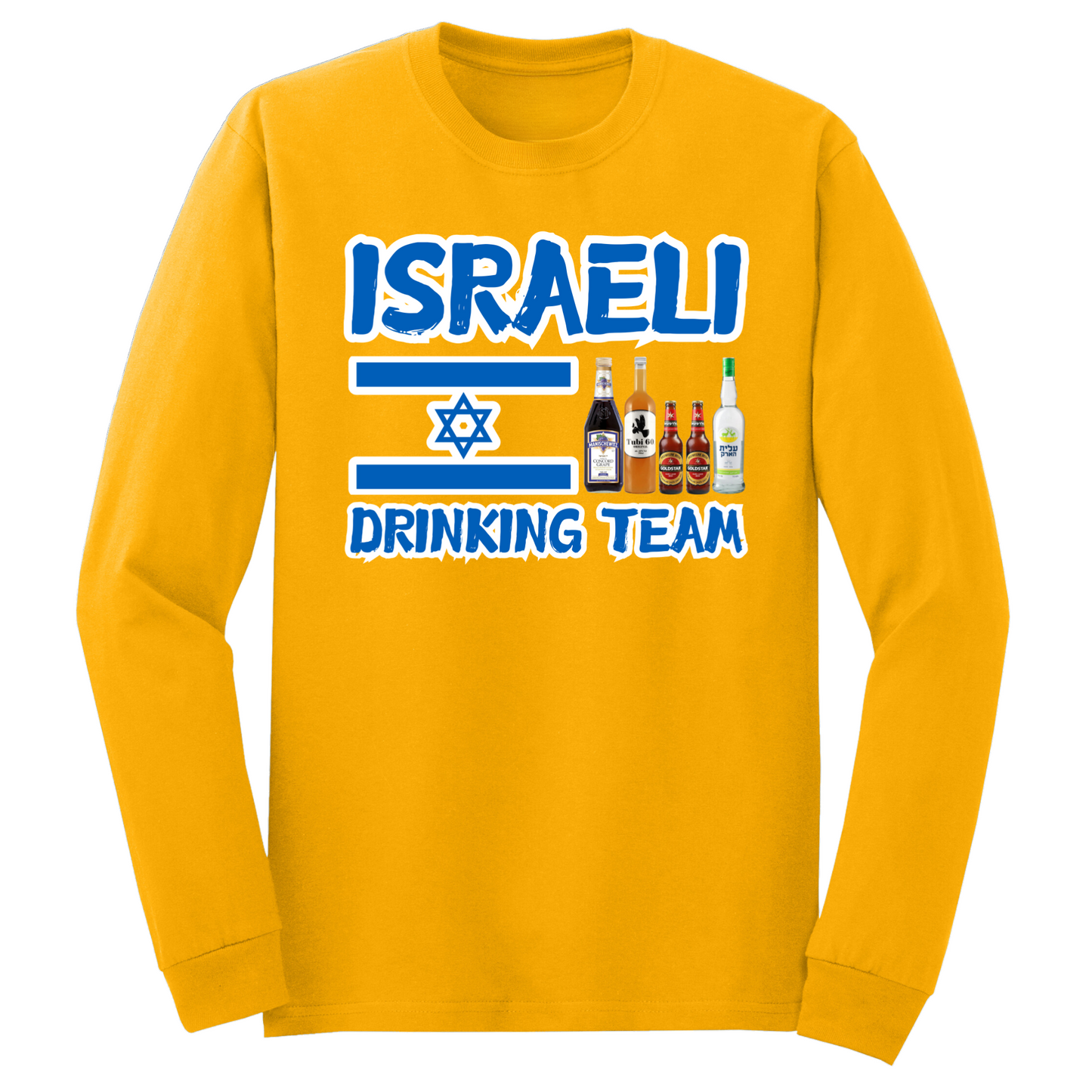 Israeli Drinking Team Long Sleeve Tshirt