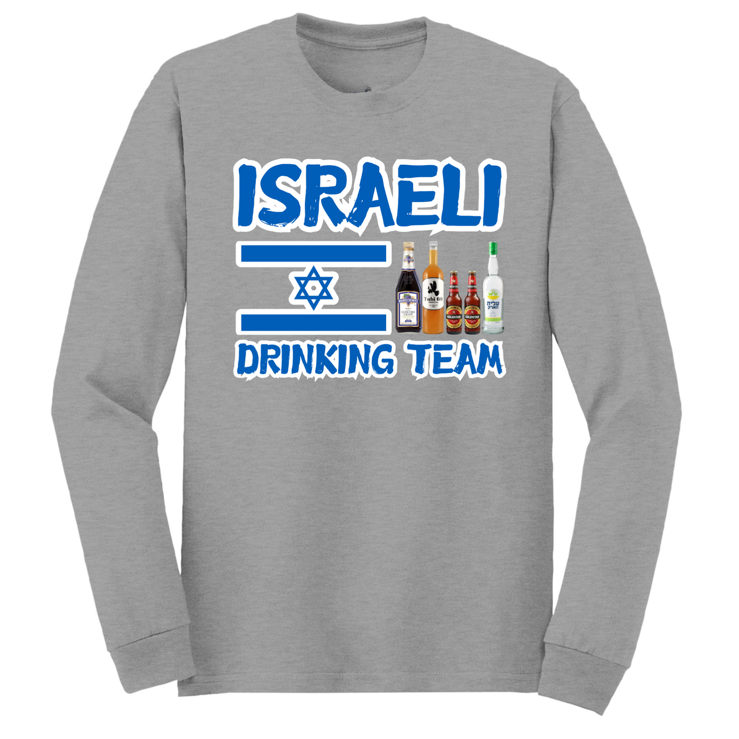 Israeli Drinking Team Long Sleeve Tshirt