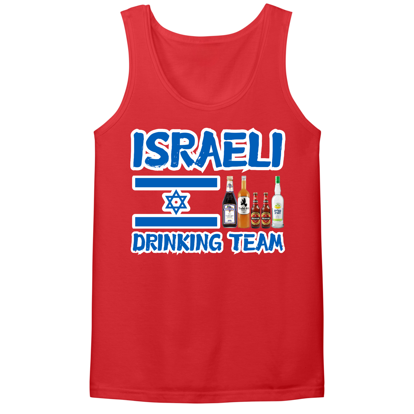 Israeli Drinking Team Mens Tank Top