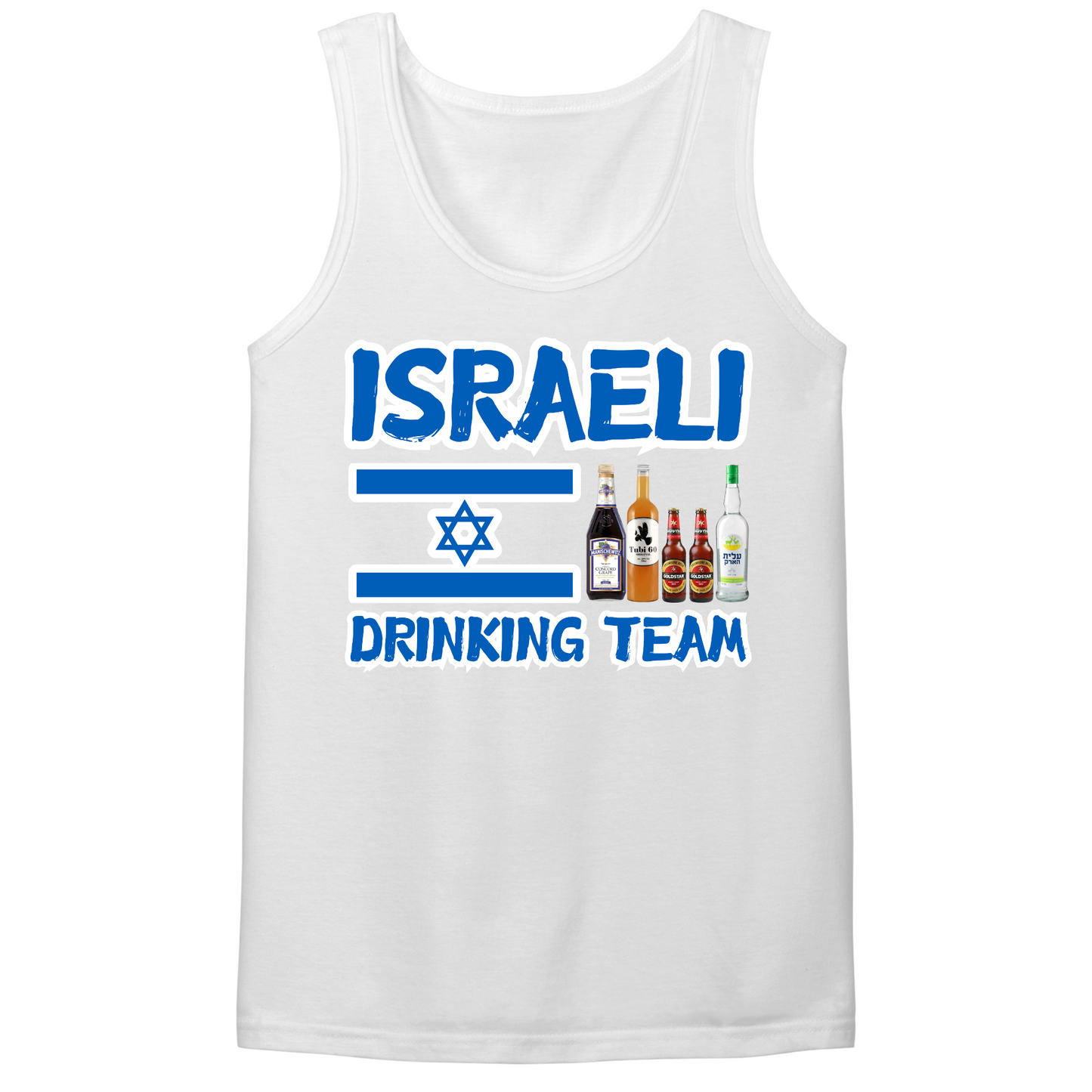 Israeli Drinking Team Mens Tank Top