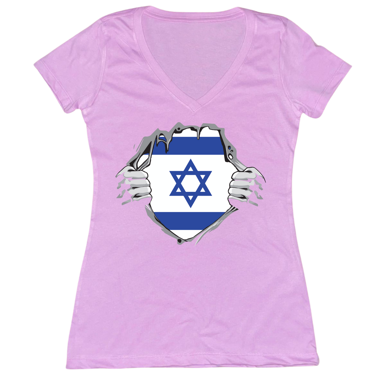 Israeli Inside Womens Vneck