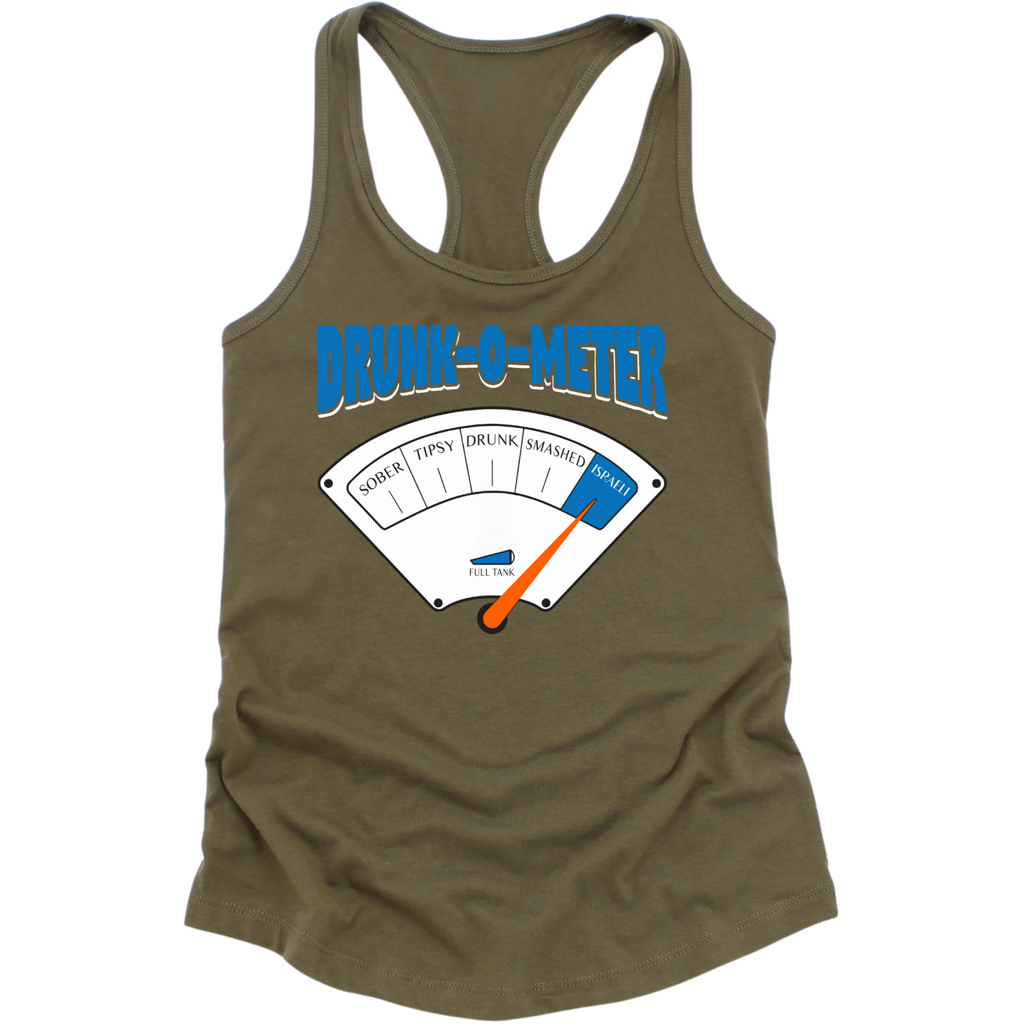 Drunk O Meter Womens Tank Top