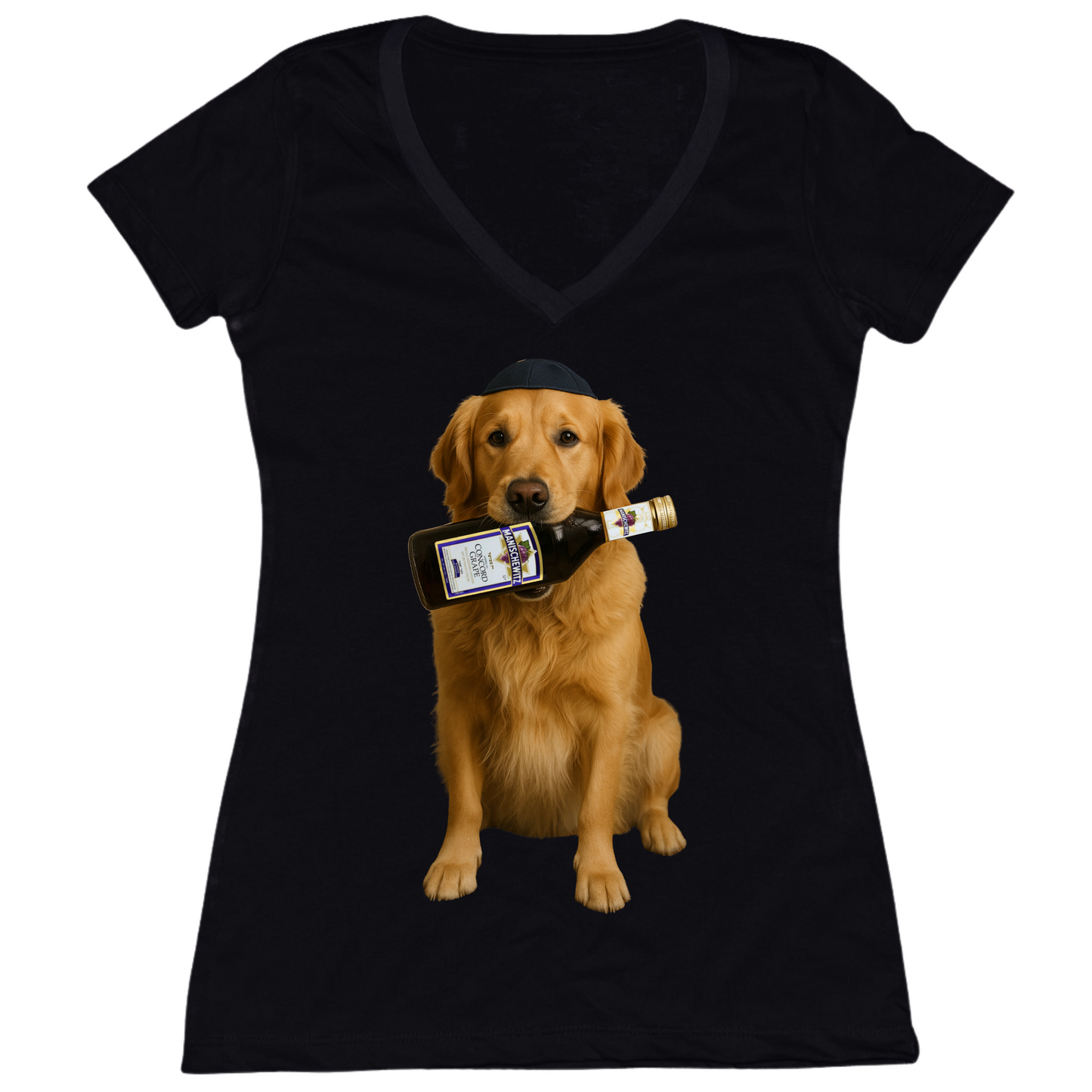 Shabat Dog Womens Vneck