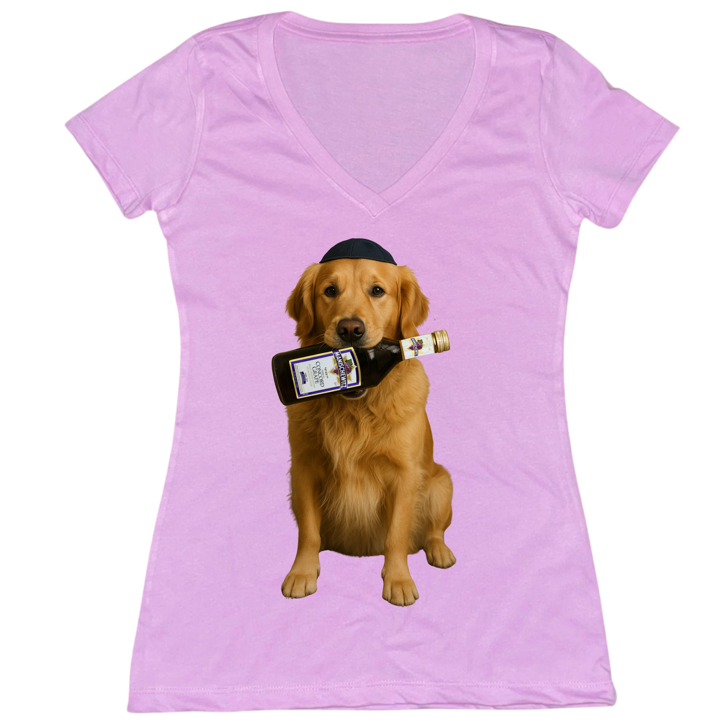 Shabat Dog Womens Vneck