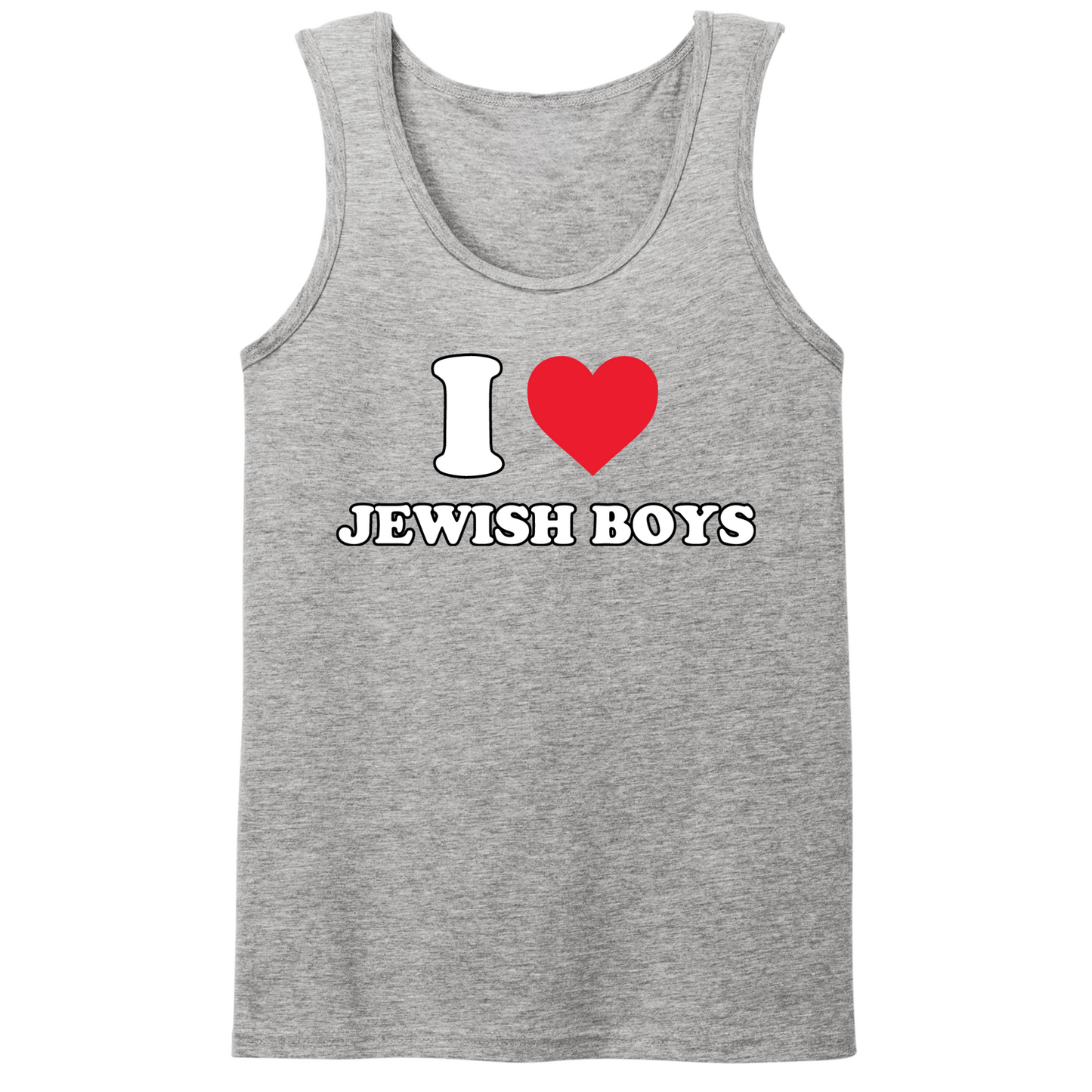 I Love Jewish Boys Mens Tank Top