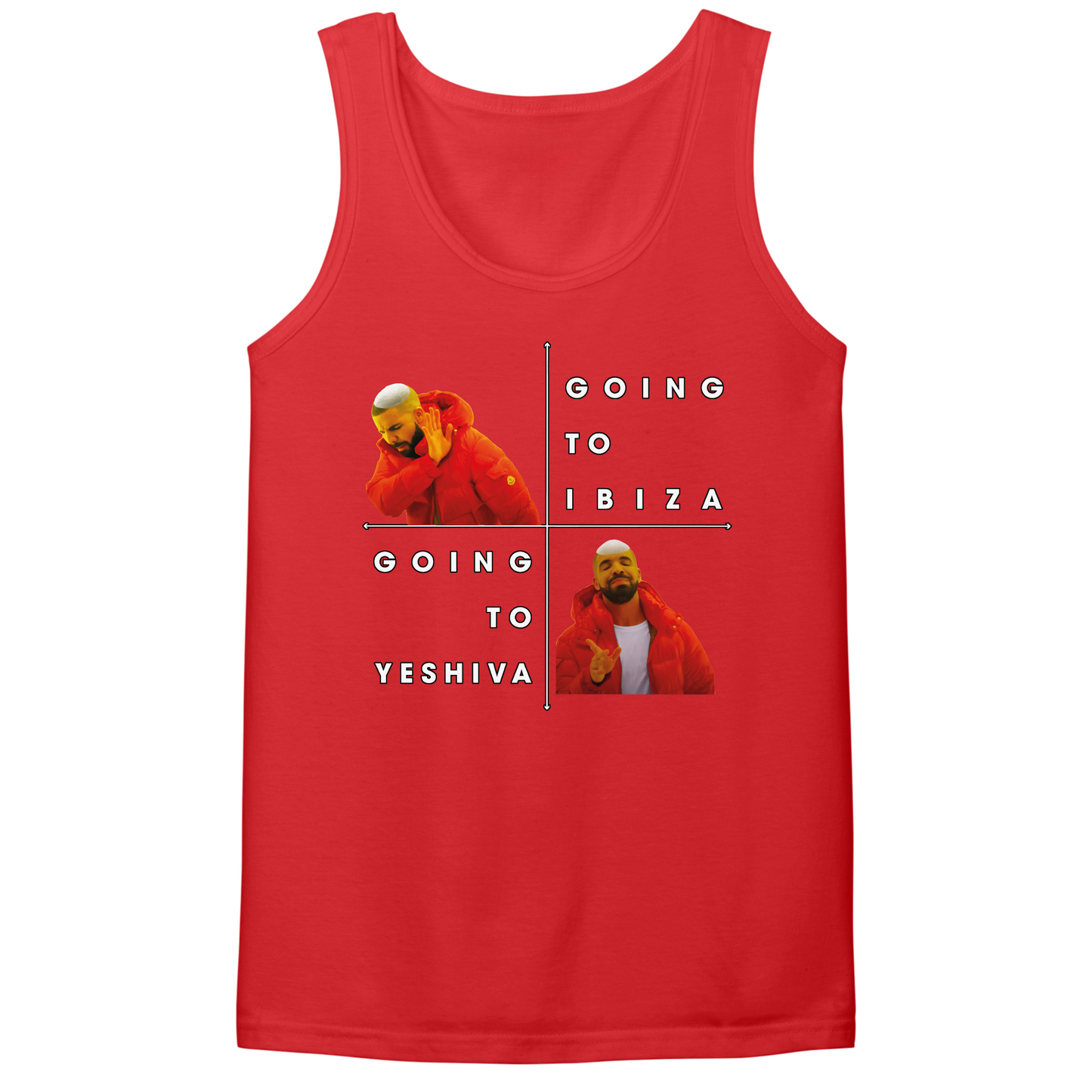 Drake Yeshiva Mens Tank Top