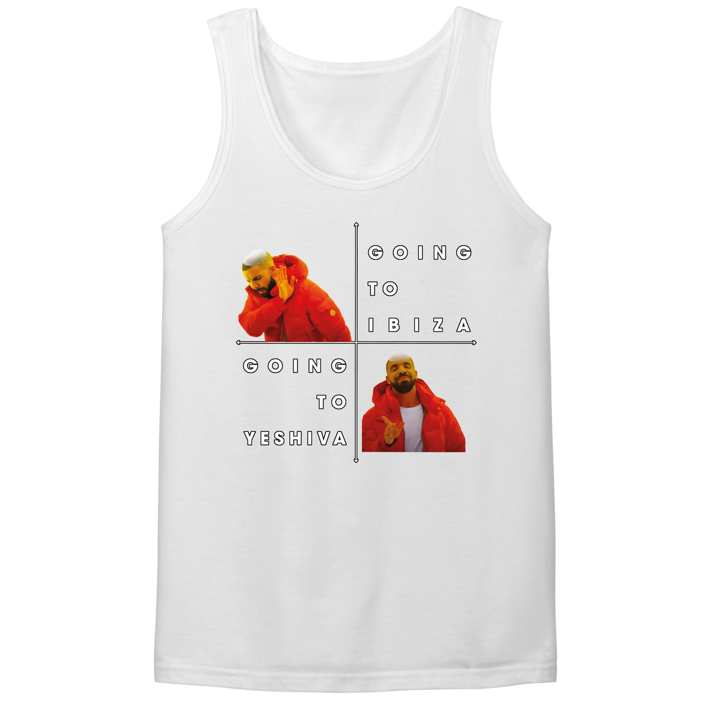 Drake Yeshiva Mens Tank Top