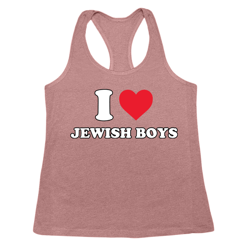 I Love Jewish Boys Womens Tank Top