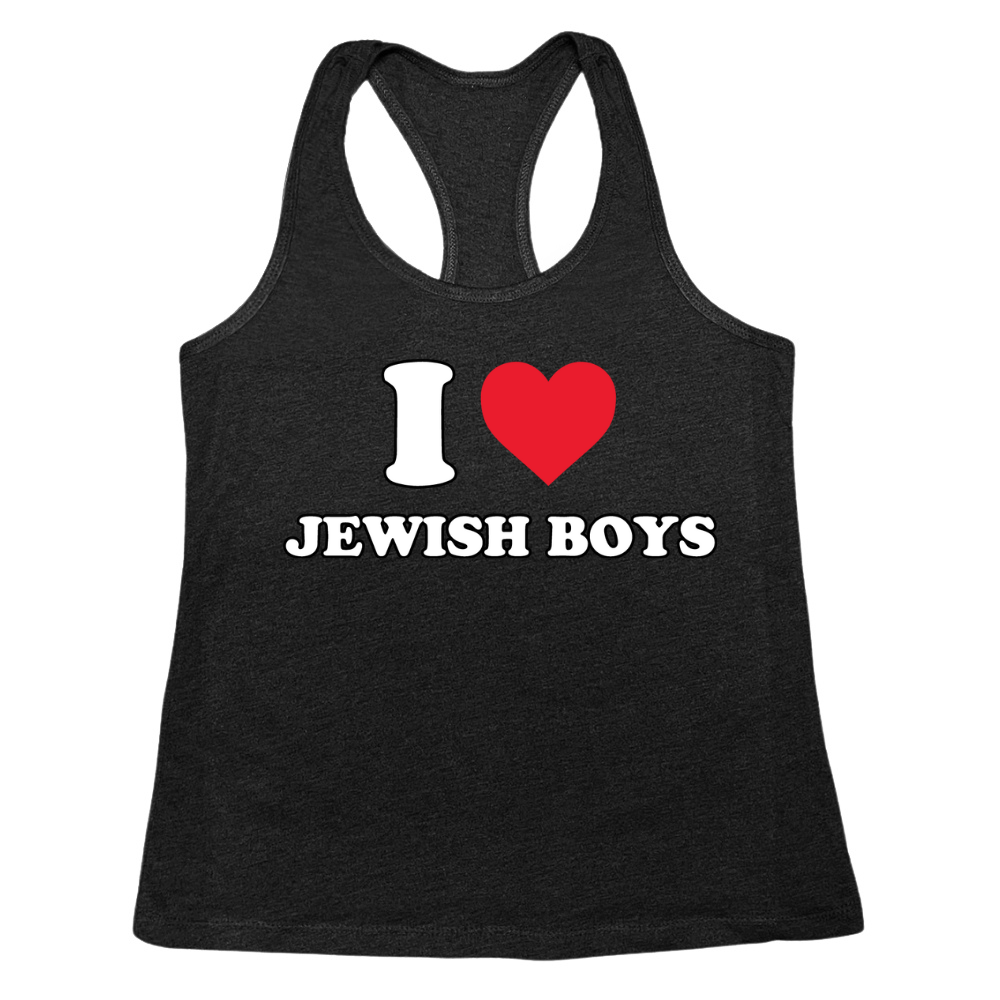 I Love Jewish Boys Womens Tank Top