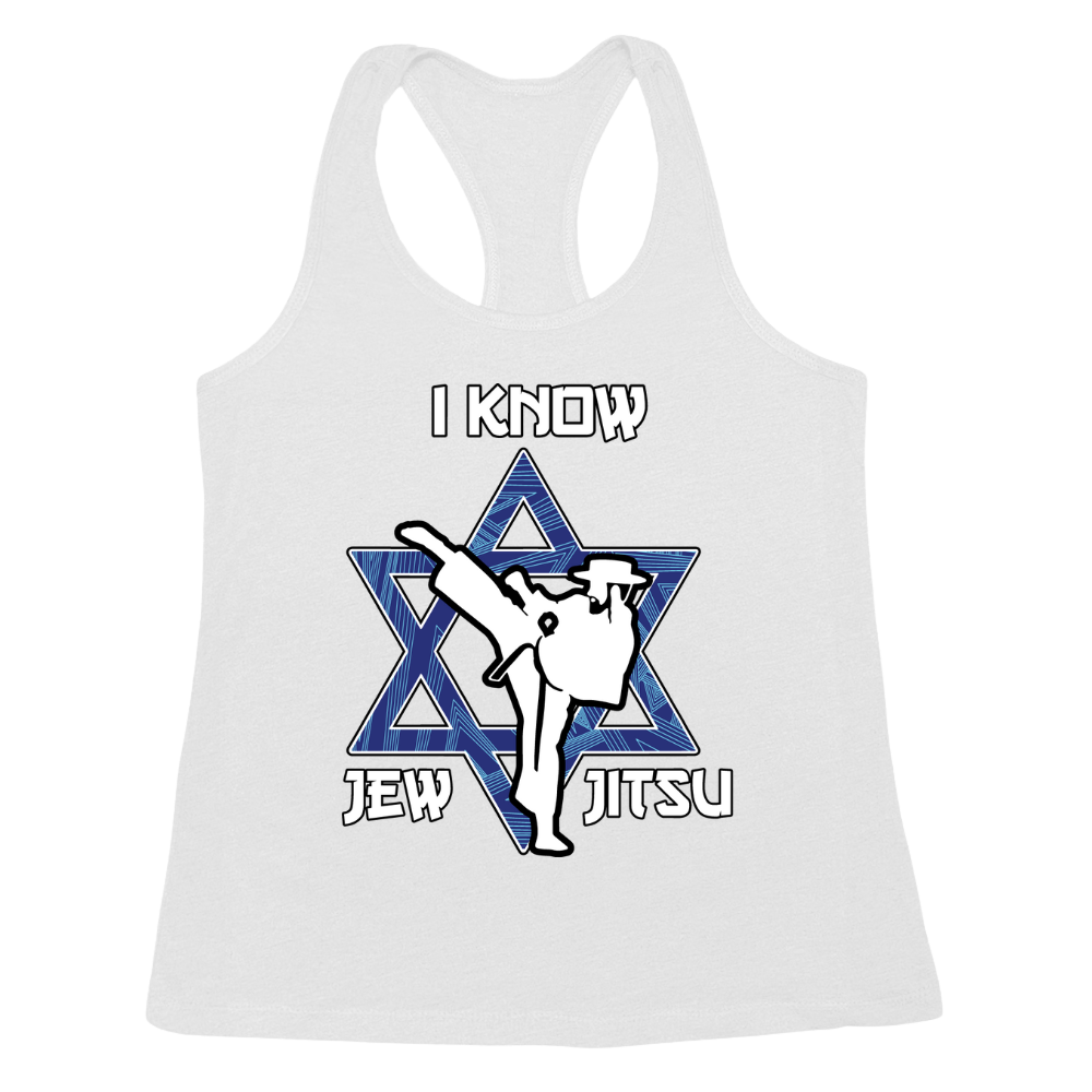 I Know Jew Jitsu Womens Tank Top
