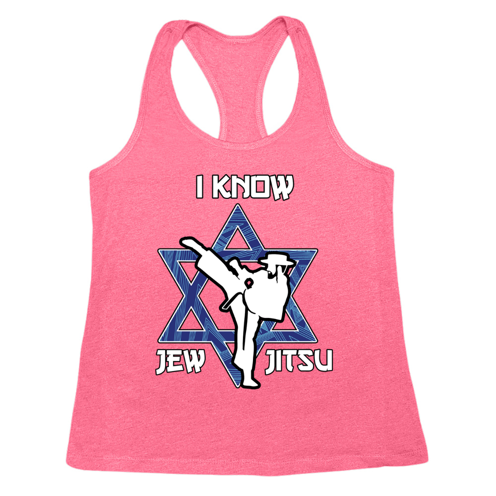 I Know Jew Jitsu Womens Tank Top