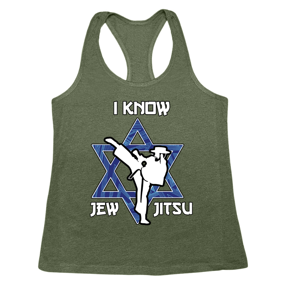 I Know Jew Jitsu Womens Tank Top