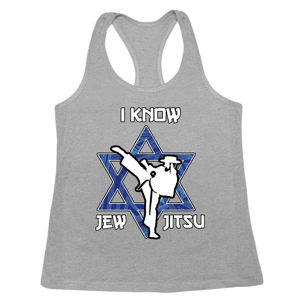 I Know Jew Jitsu Womens Tank Top