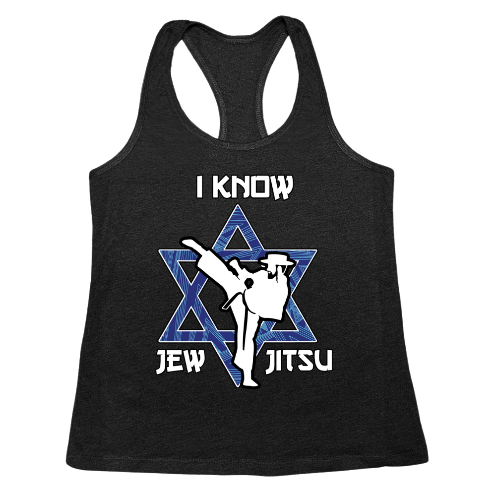 I Know Jew Jitsu Womens Tank Top