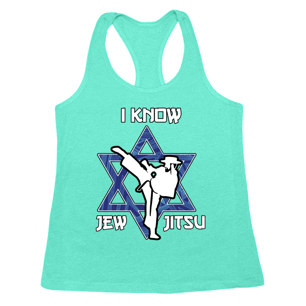 I Know Jew Jitsu Womens Tank Top