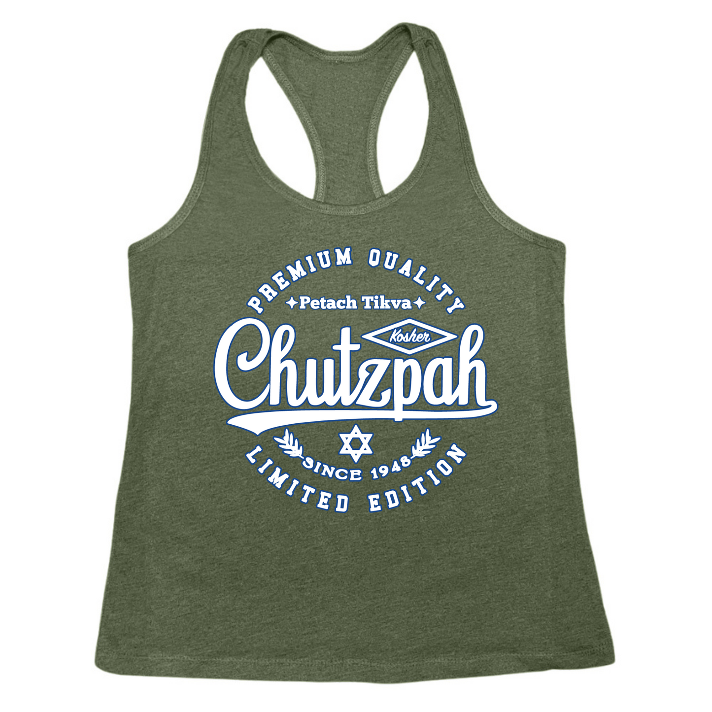 Premium Quality Chutzpah Womens Tank Top