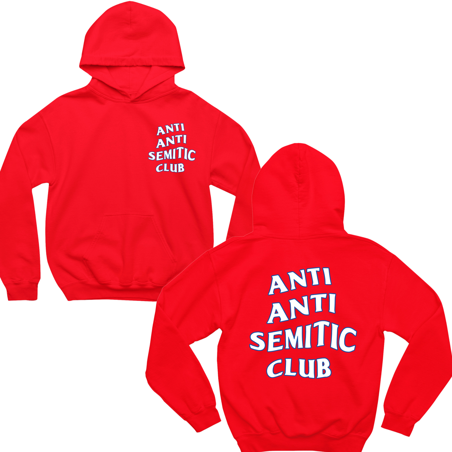 Anti Antisemitic Club Hoodie