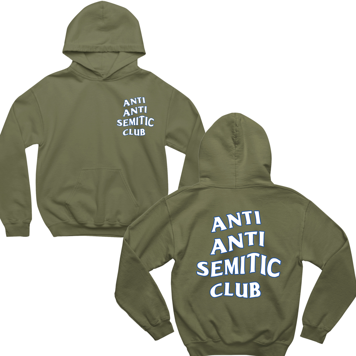 Anti Antisemitic Club Hoodie