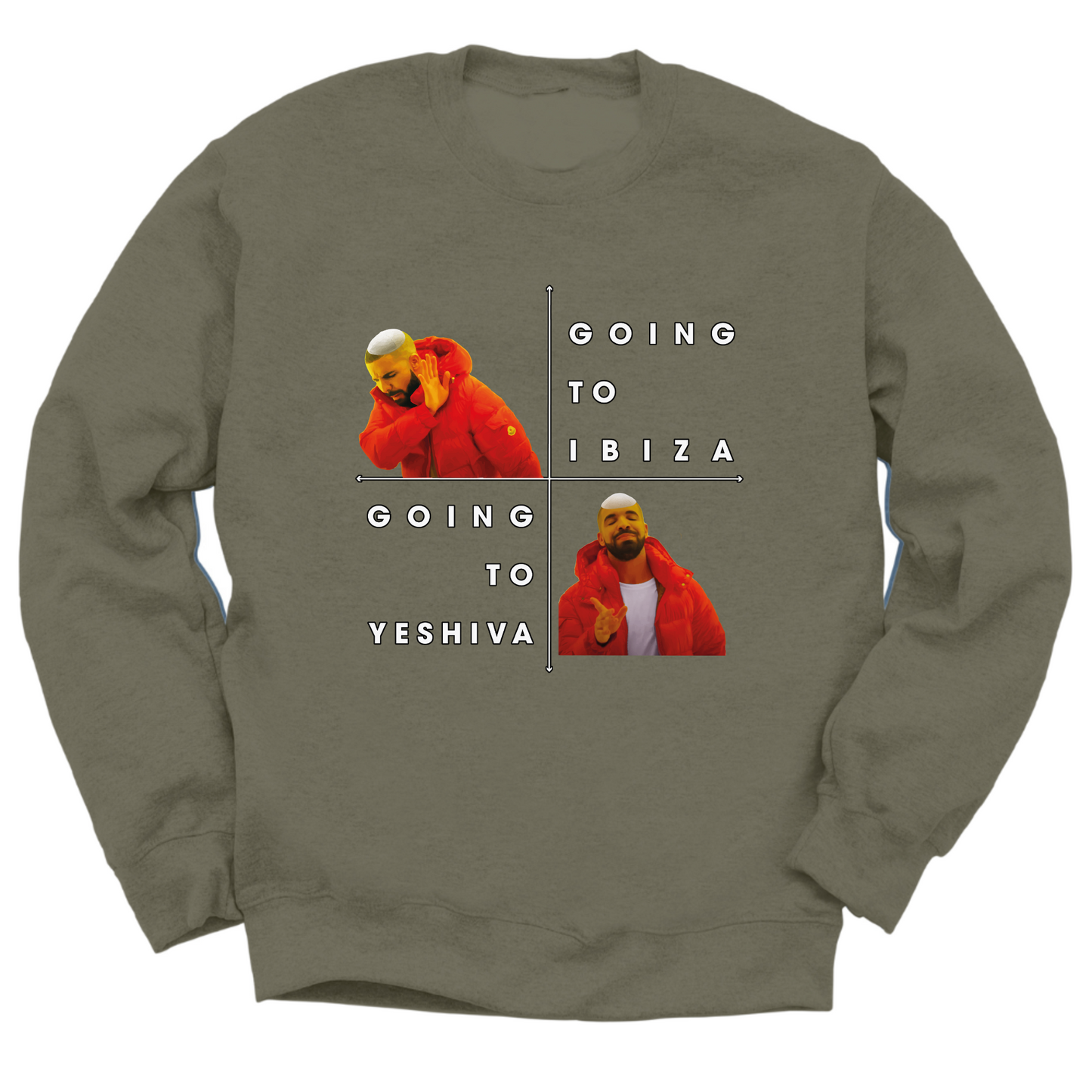 Drake Yeshiva Crewneck Sweater