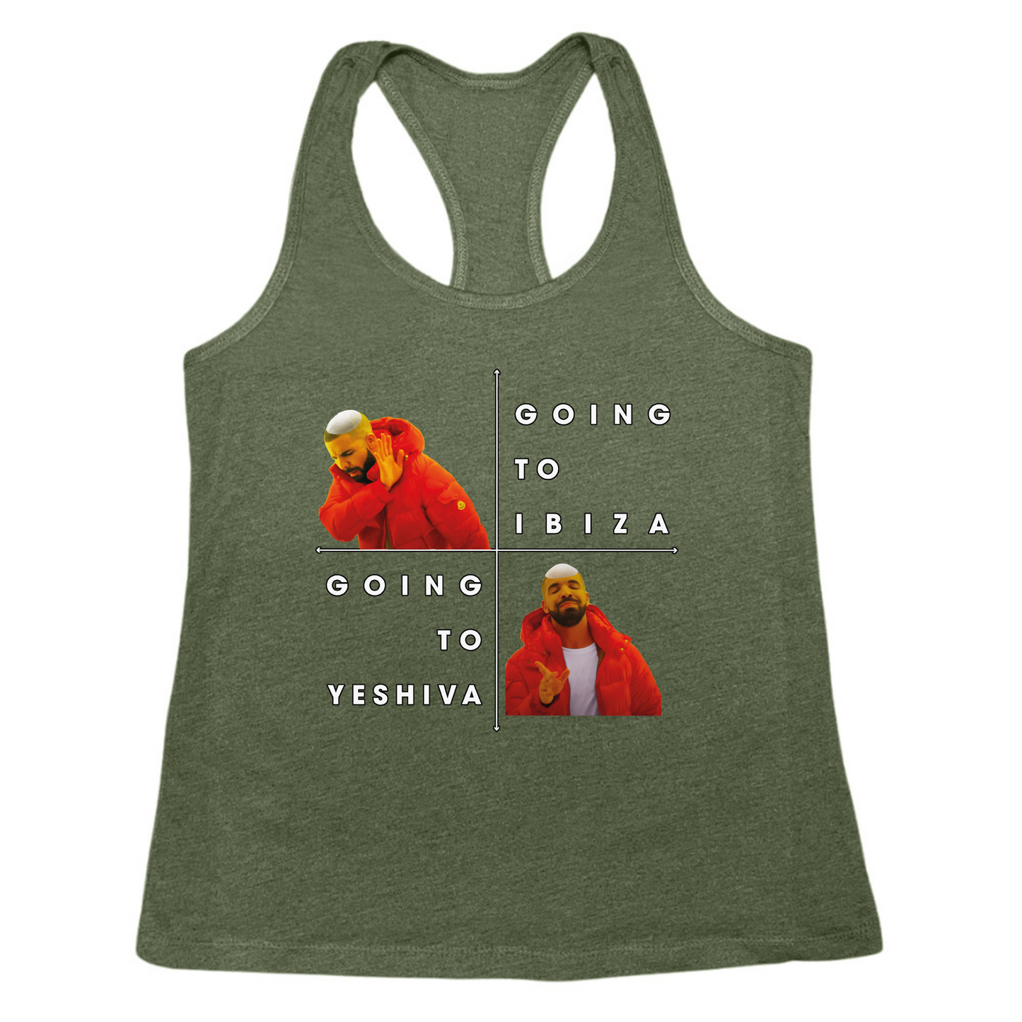 Drake Yeshiva Womens Tank Top