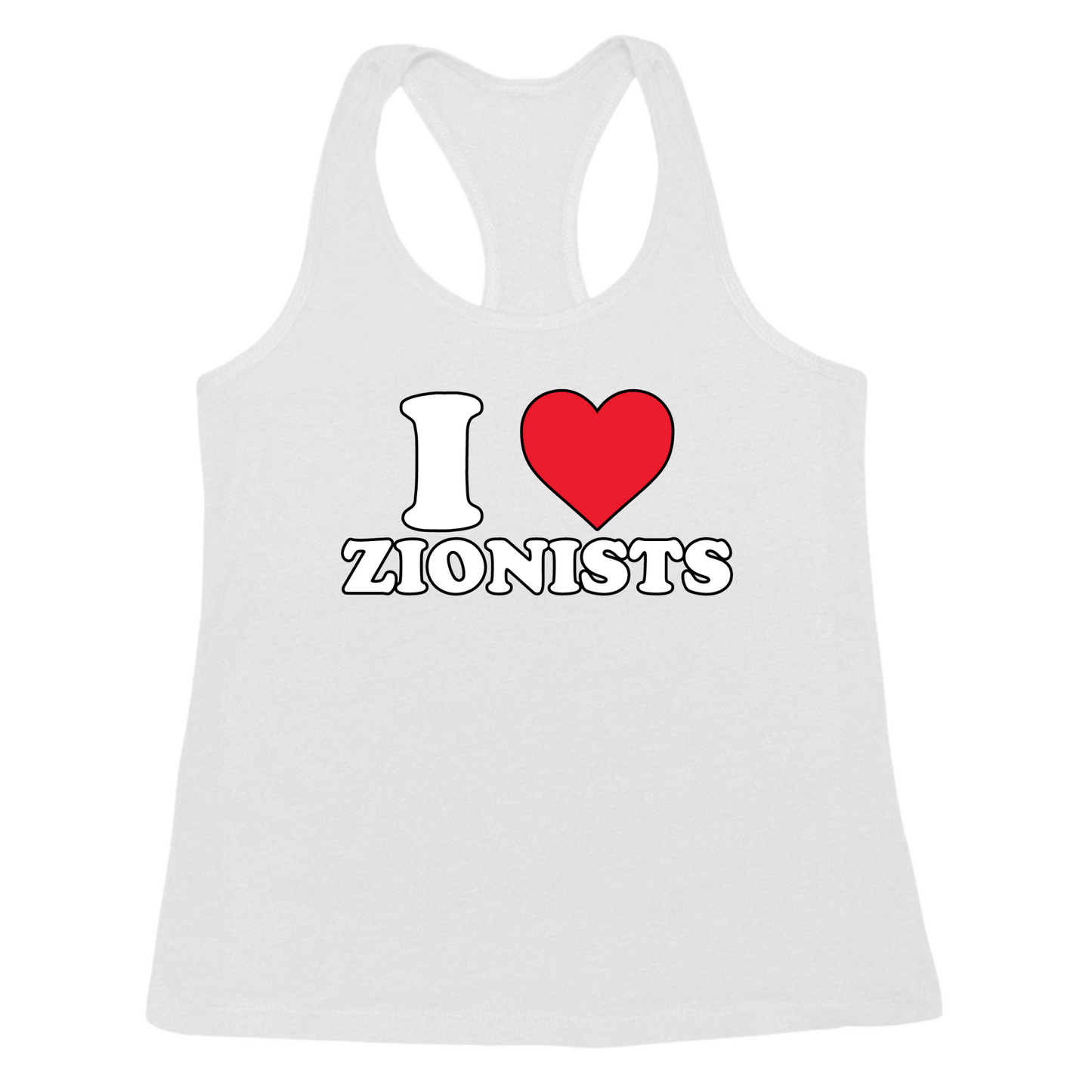 I Love Zionists Womens Tank Top