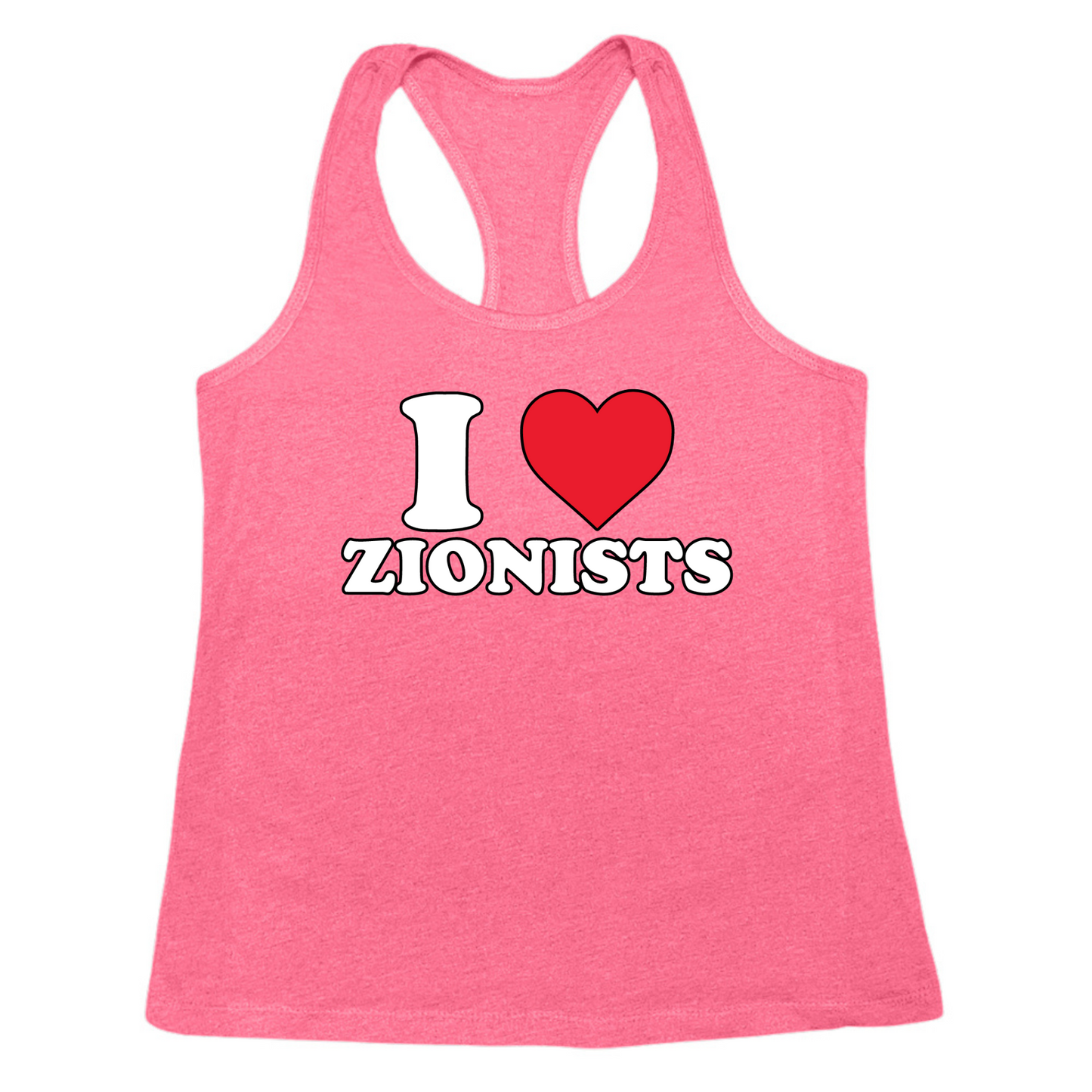 I Love Zionists Womens Tank Top