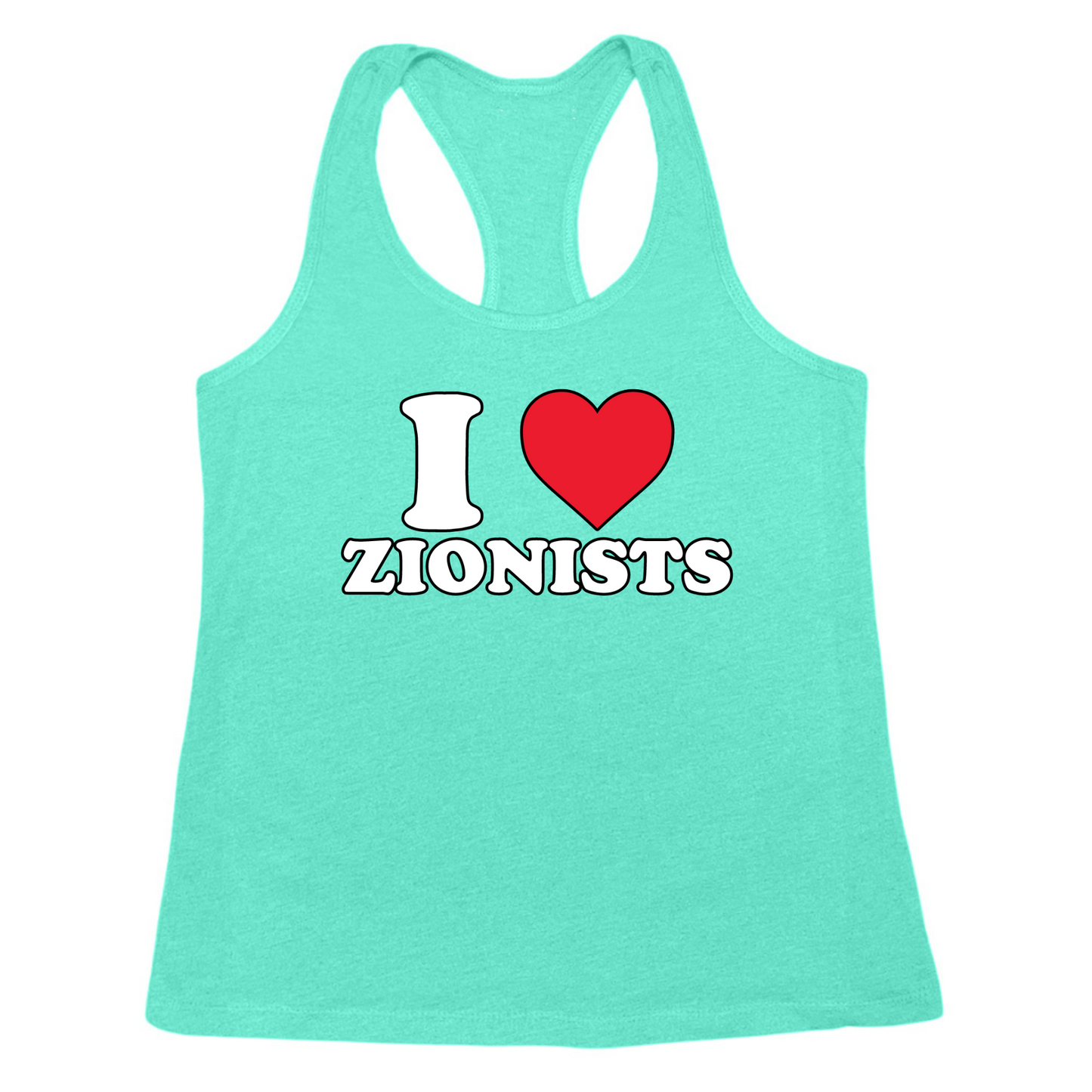 I Love Zionists Womens Tank Top
