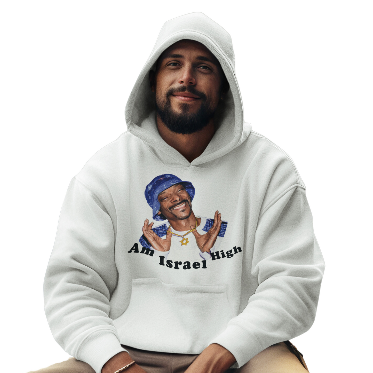 Am Israel High Hoodie