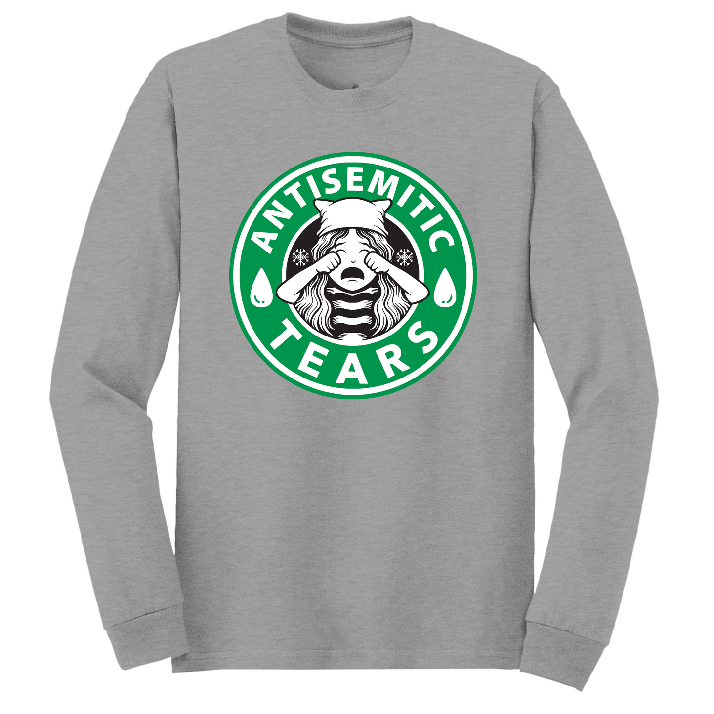 Antisemetic Tears Long Sleeve Tshirt