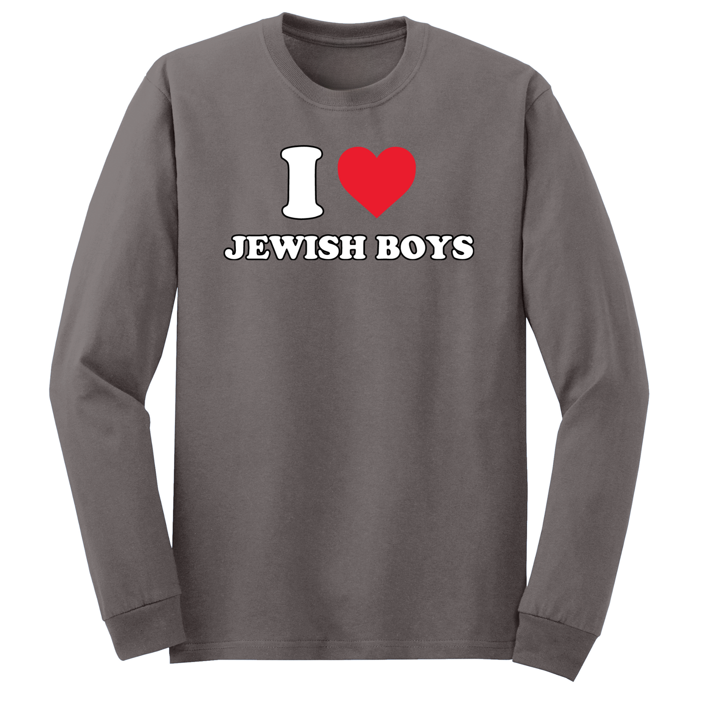 I Love Jewish Boys Long Sleeve Tshirt